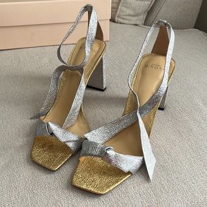 Alexandre Birman Silver/Gold Square Pillar